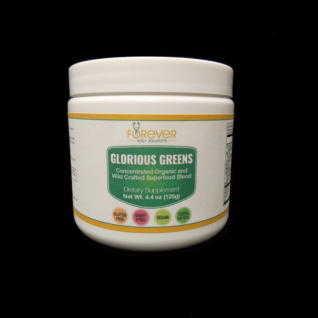Glorious Greens Organic/Wild Crafted Prebiotic Superfoods